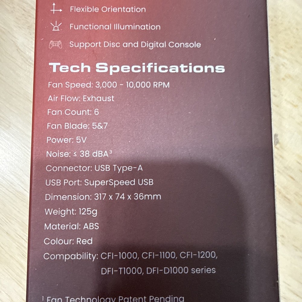 Scry Artic Playstation 5 Cooler (Red)