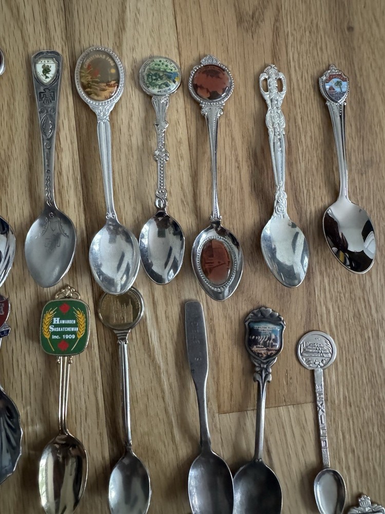 collector spoon lot
