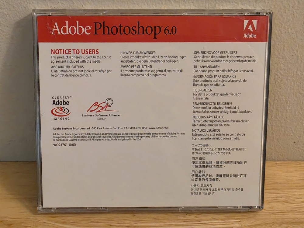 Photoshop 6.0 Full Version for Windows NO serial number