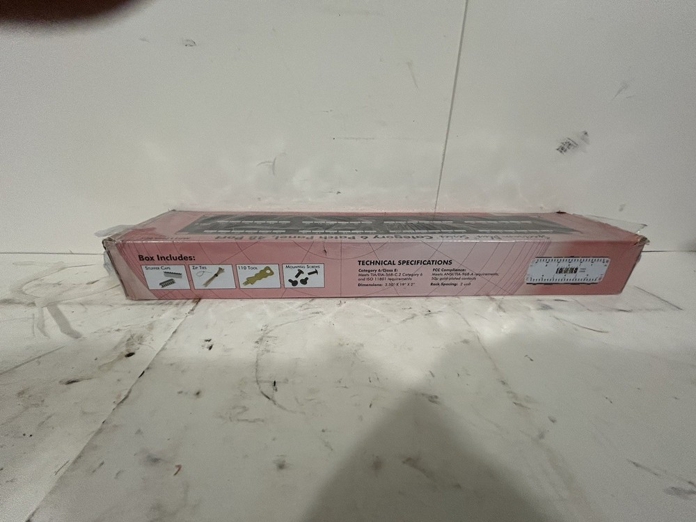 48 port category 6 patch panel Spectrum Plus Series