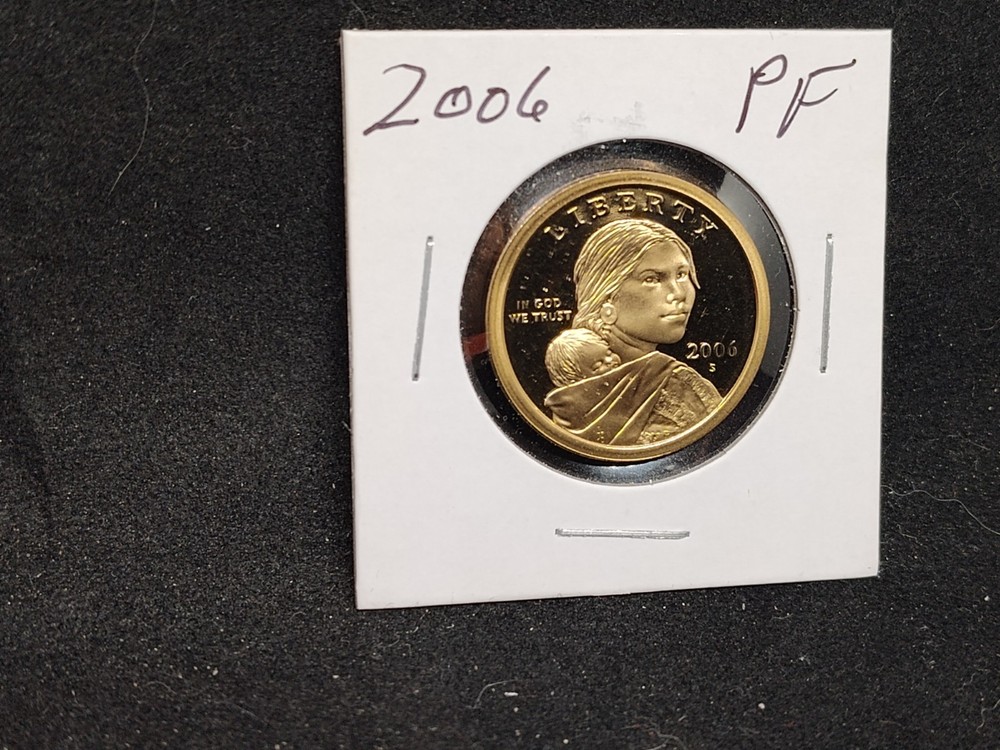 2006 S Proof Native American Dollar