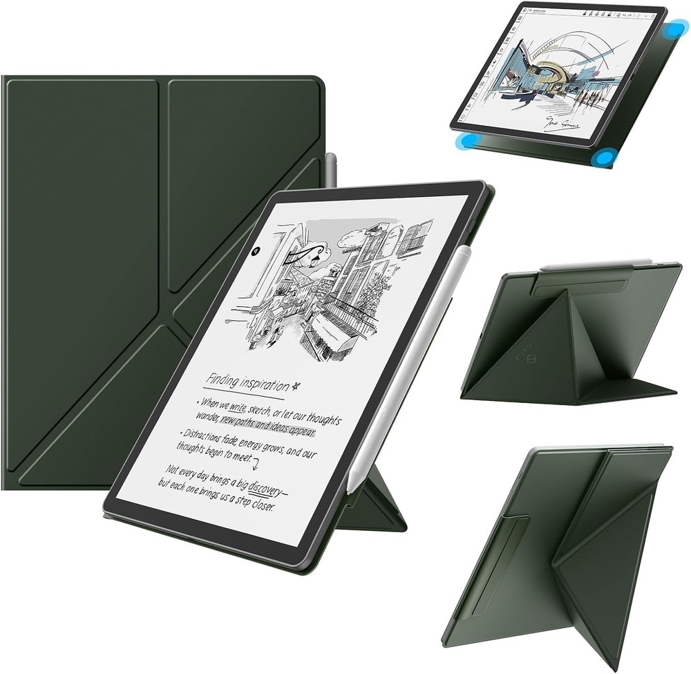 Origami Case for 11" Kindle Scribe (3rd Generation 2025) Multi-Angle Stand Cover