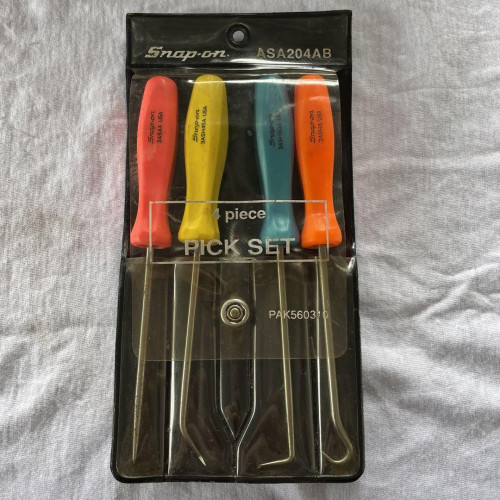 Snap-on old logo pick tool set