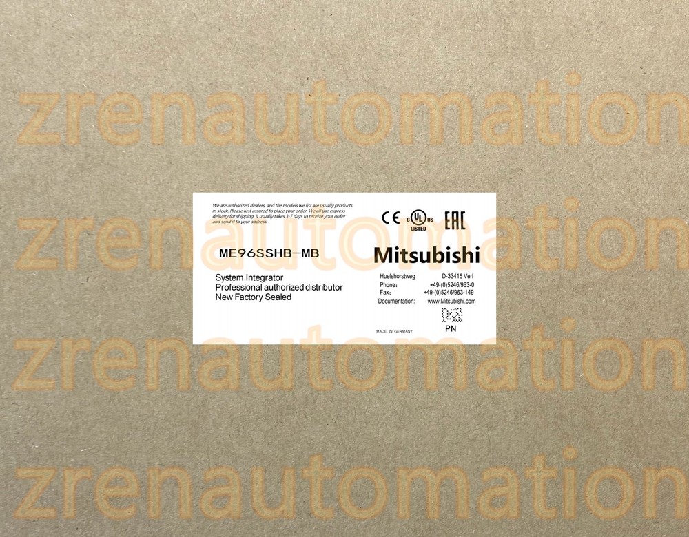 ME96SSHB-MB Mitsubishi PLC Module/CPU/Servo Driver Fast Shipping HTQ0