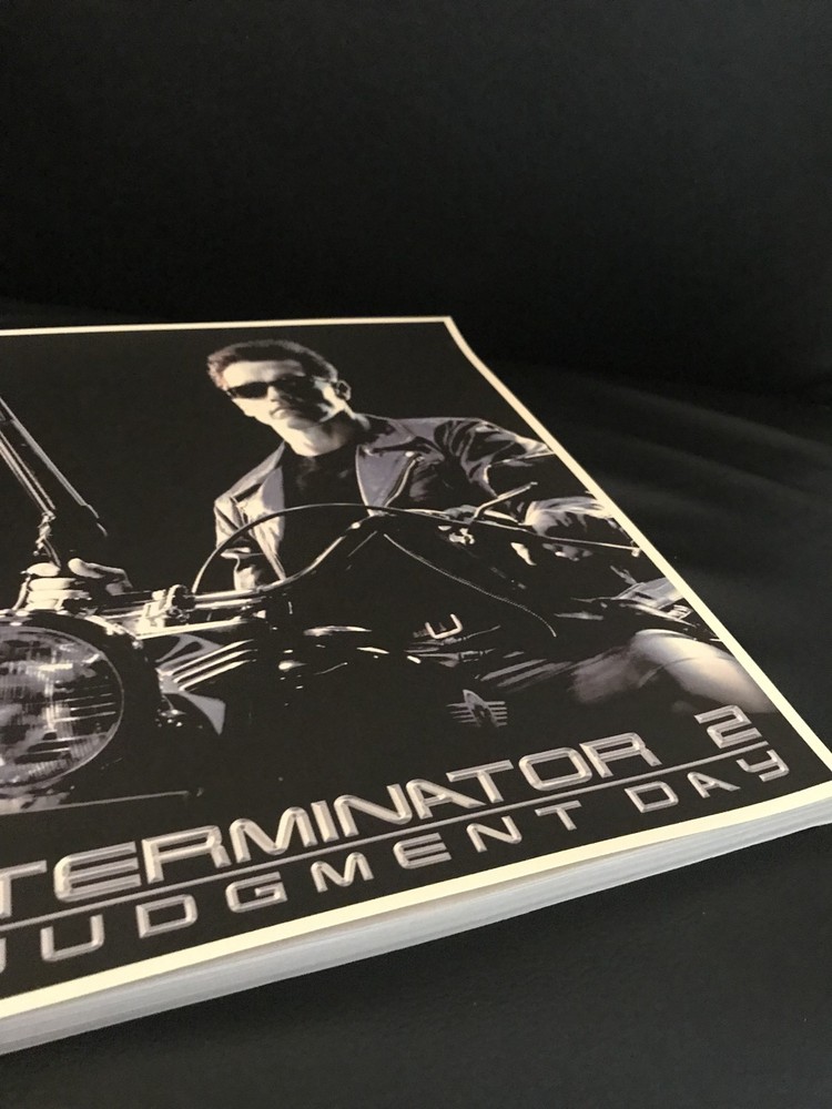Sony Pictures TERMINATOR TRILOGY Rare Script SCREENPLAY SET Collection