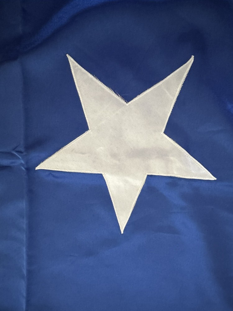 Texas State Flag Indoor Man Cave Display Silk