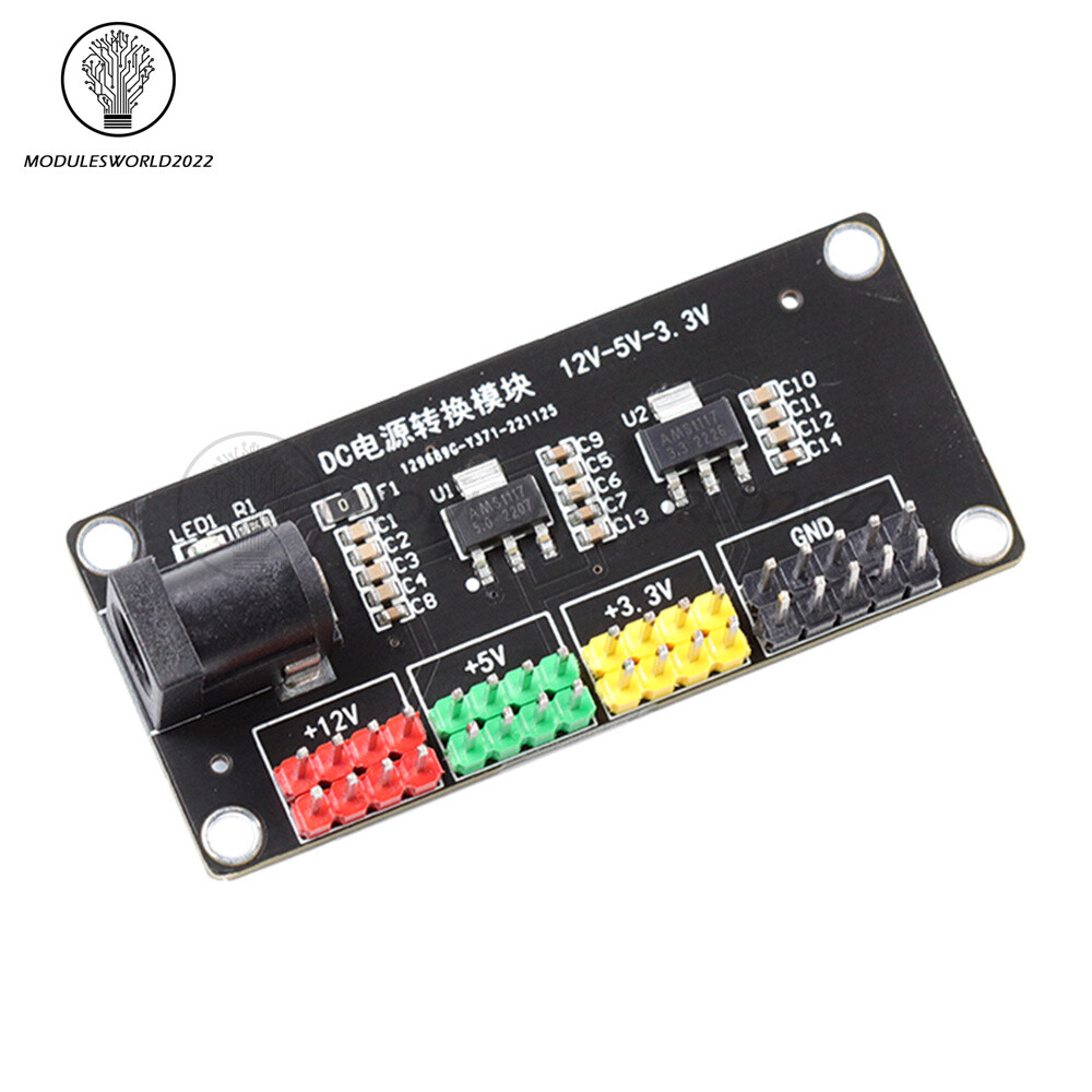 DC-DC 12V TO 3.3V 5V 12V Step Down Power Supply Module Multi Output Voltage