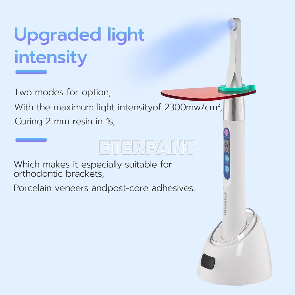 ETERFANT DTE Dental iLed Max 1 Sec Curing Light LED Curing Lamp 2500 MW/CM