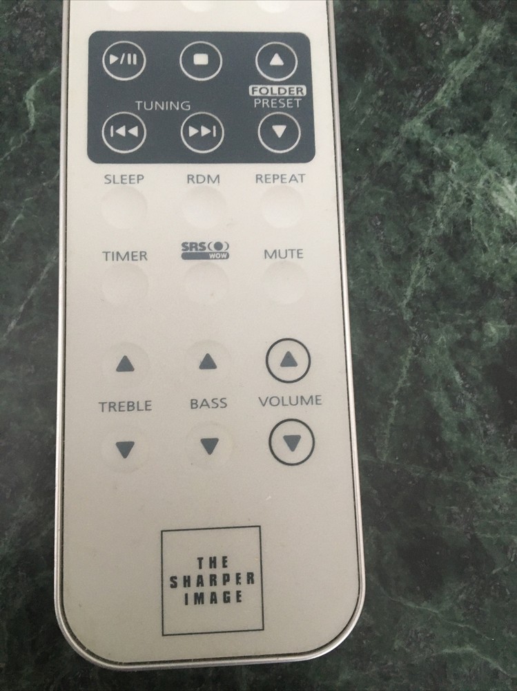 The Sharper Image 07Sep0A Replacement Remote Control in Good Working Condition