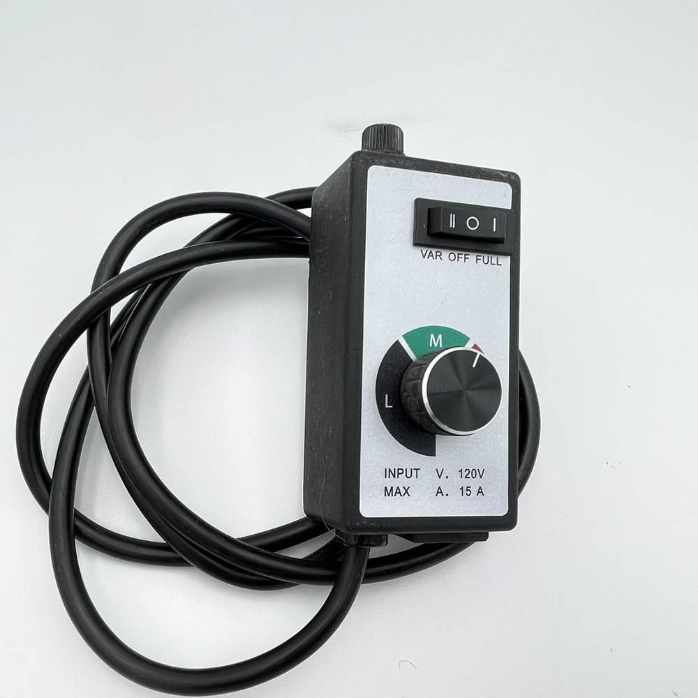 Universal AC 120V Speed Controller Router Fan Variable Electric Motor Rheostat