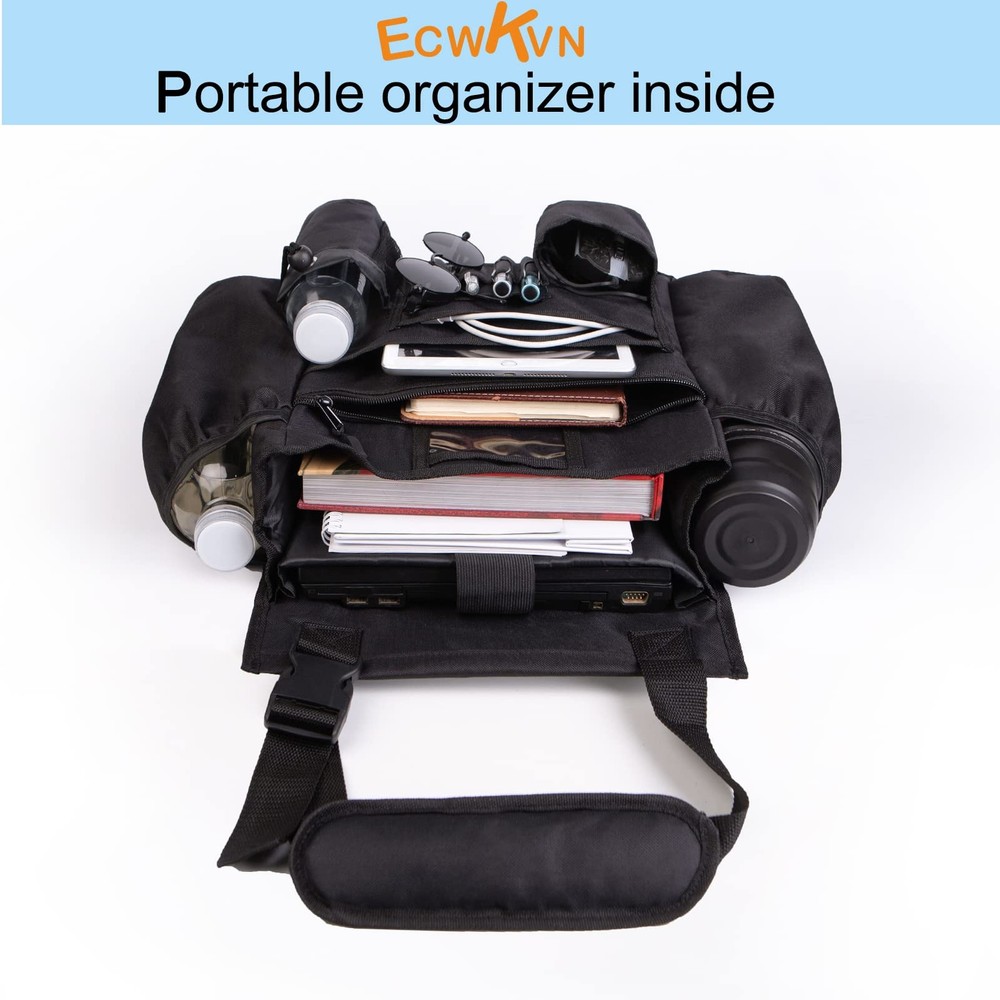 Car Front & Back Seat Organizer With Dedicated Tablet/laptop Compartment Passeng