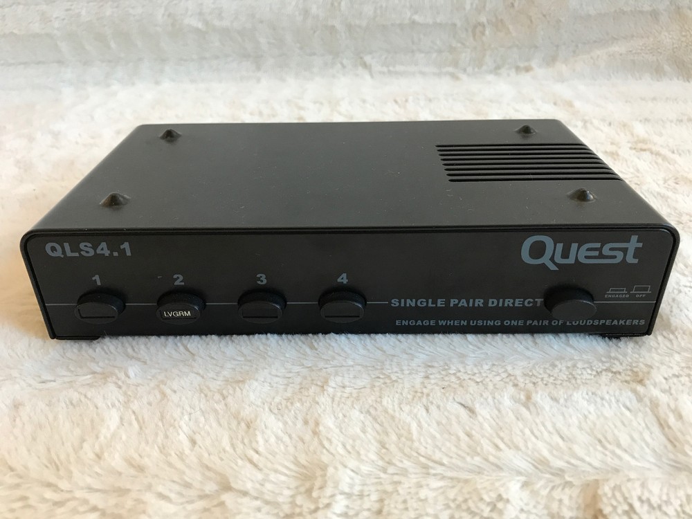 Quest QLS4.1 100 Watt Speaker Switch Black