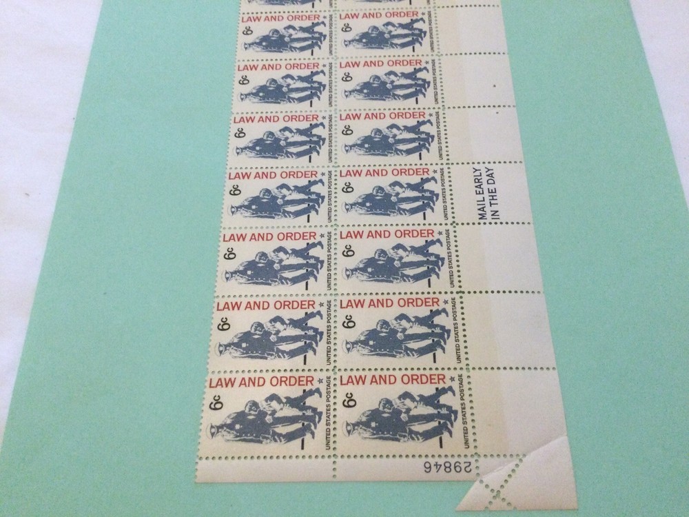 Scott # 1343 “ Fold Over Error” MNH