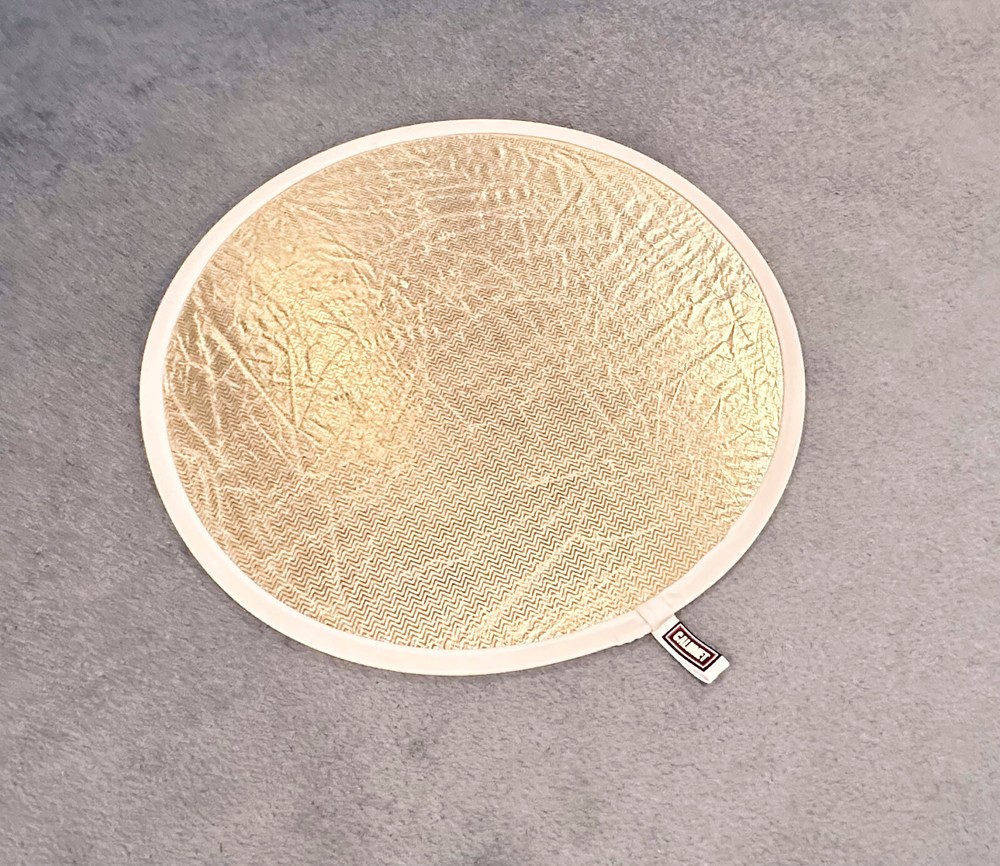 Calumet 32" ZipDisc Collapsible Studio Reflector-Silver/White-Gold