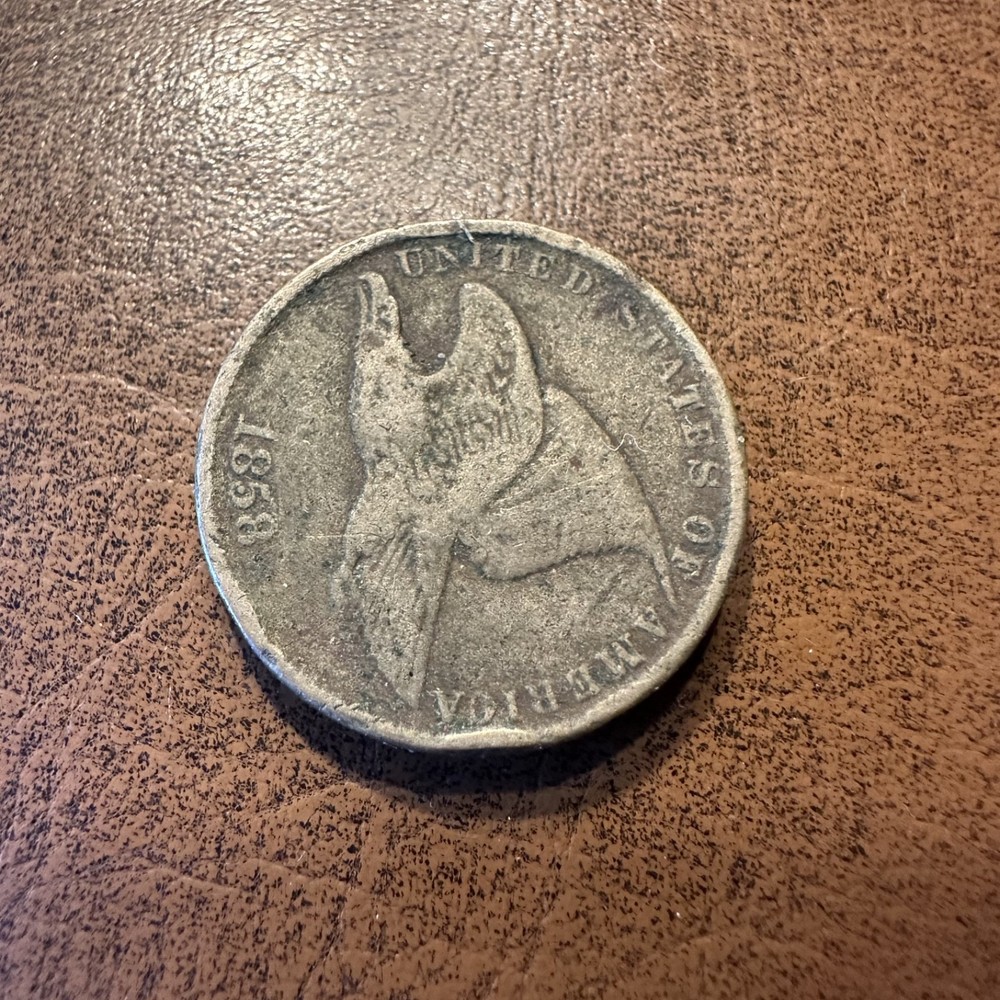 1858 Flying Eagle Cent Small Letters