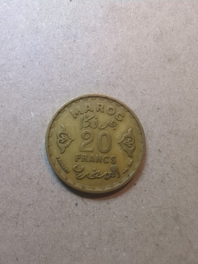 Morocco 20 Francs 1371/25533