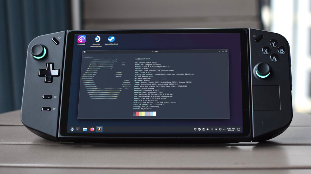 CachyOS Linux (Handheld Edition) Bootable USB - Arch Linux Based Distribution