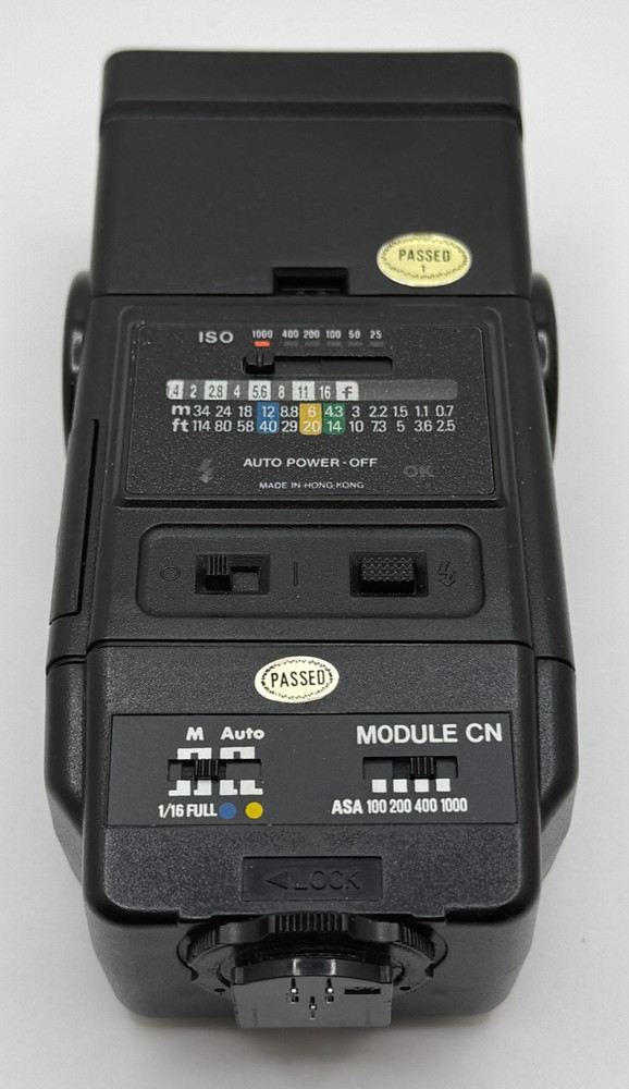 Promaster FTD 5200 Camera Flash - DLSR and Film SLR - Untested