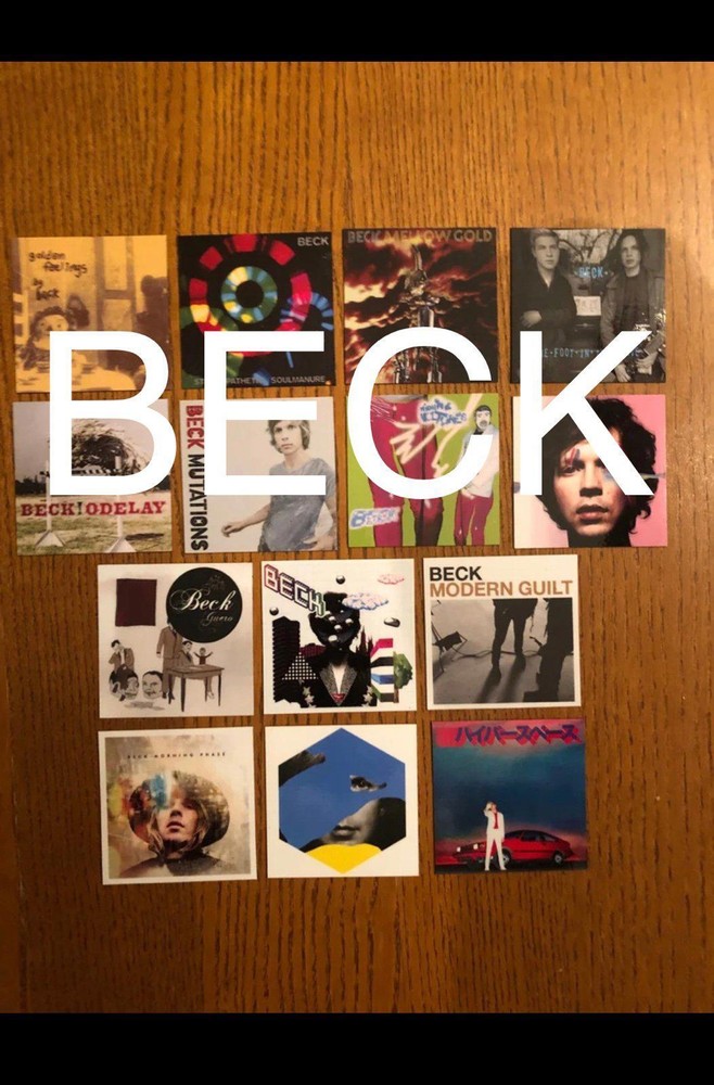 Beck fridge magnets
