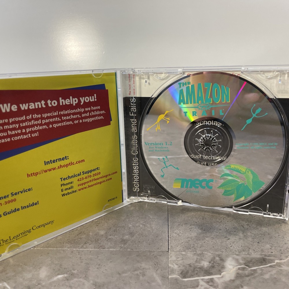 The Learning Company Amazon Trail & Amazon Trail 3rd Ed for PC, Unix, Mac, Linux