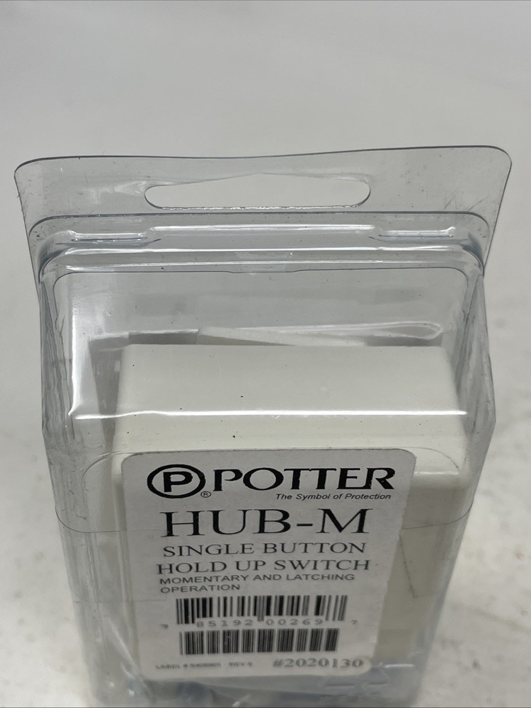 Potter HUB-M Single Button Hold-Up Switch 2020130 (197)
