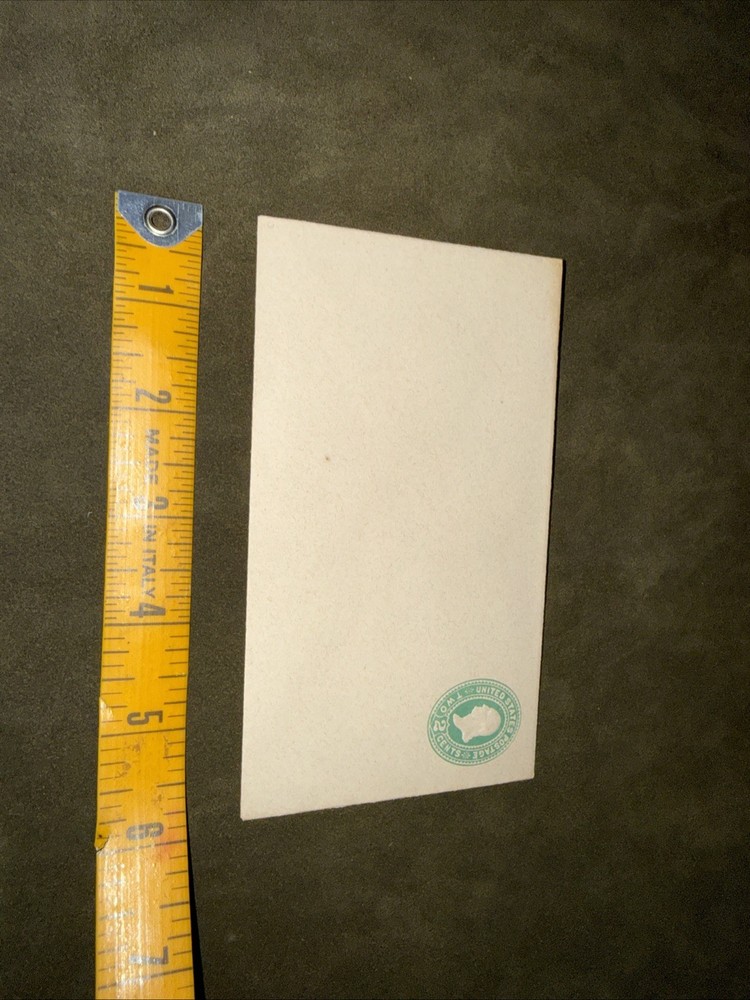1880s US Stamp Scott #U322 - 2 Cent Washington Envelope #2