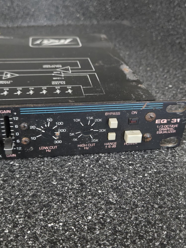 Peavey EQ 31 Equalizer 1/3 Octave Graphic Equalizer