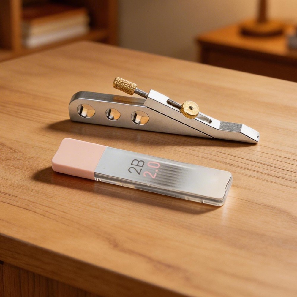 Metal Guitar Nut Scribe Tool with Adjustable Height for Instrument Setup