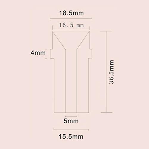 Ceramic Sandblaster Nozzle Tips 5mm & 6mm Inner Diameter 6 pcs r