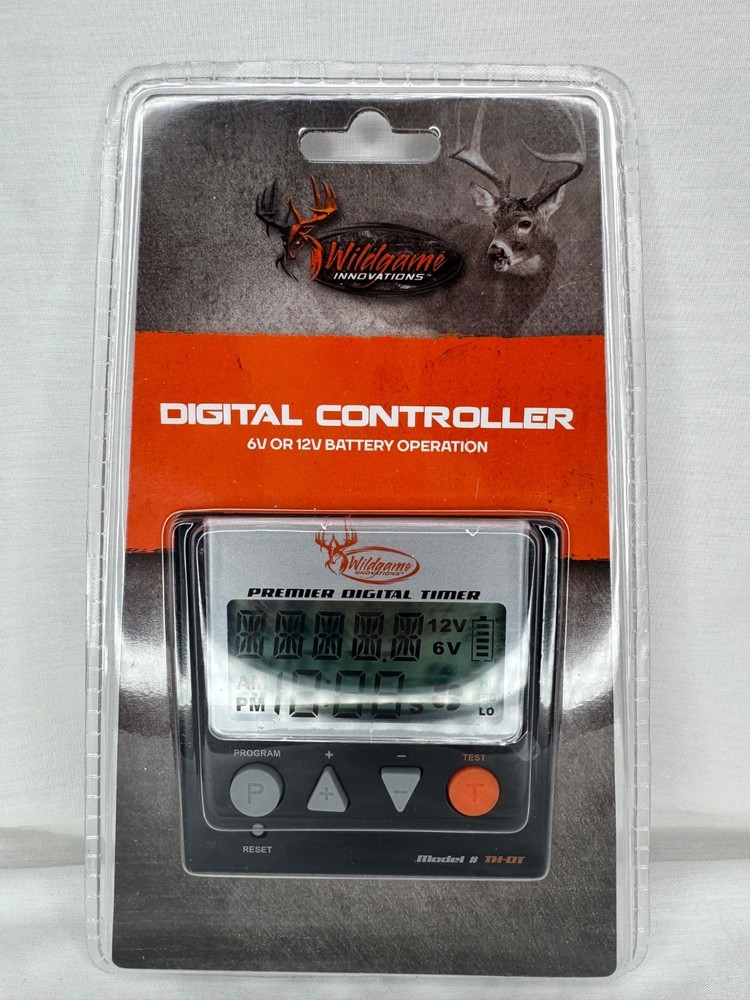 Wildgame Innovations Digital Controller Timer 6V or 12V Battery Operation  TH-DT