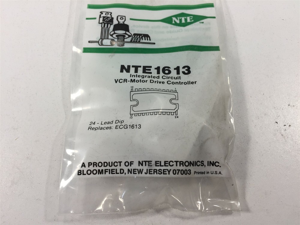 (1) NTE NTE1613 Integrated Circuit VCR motor Drive Controller