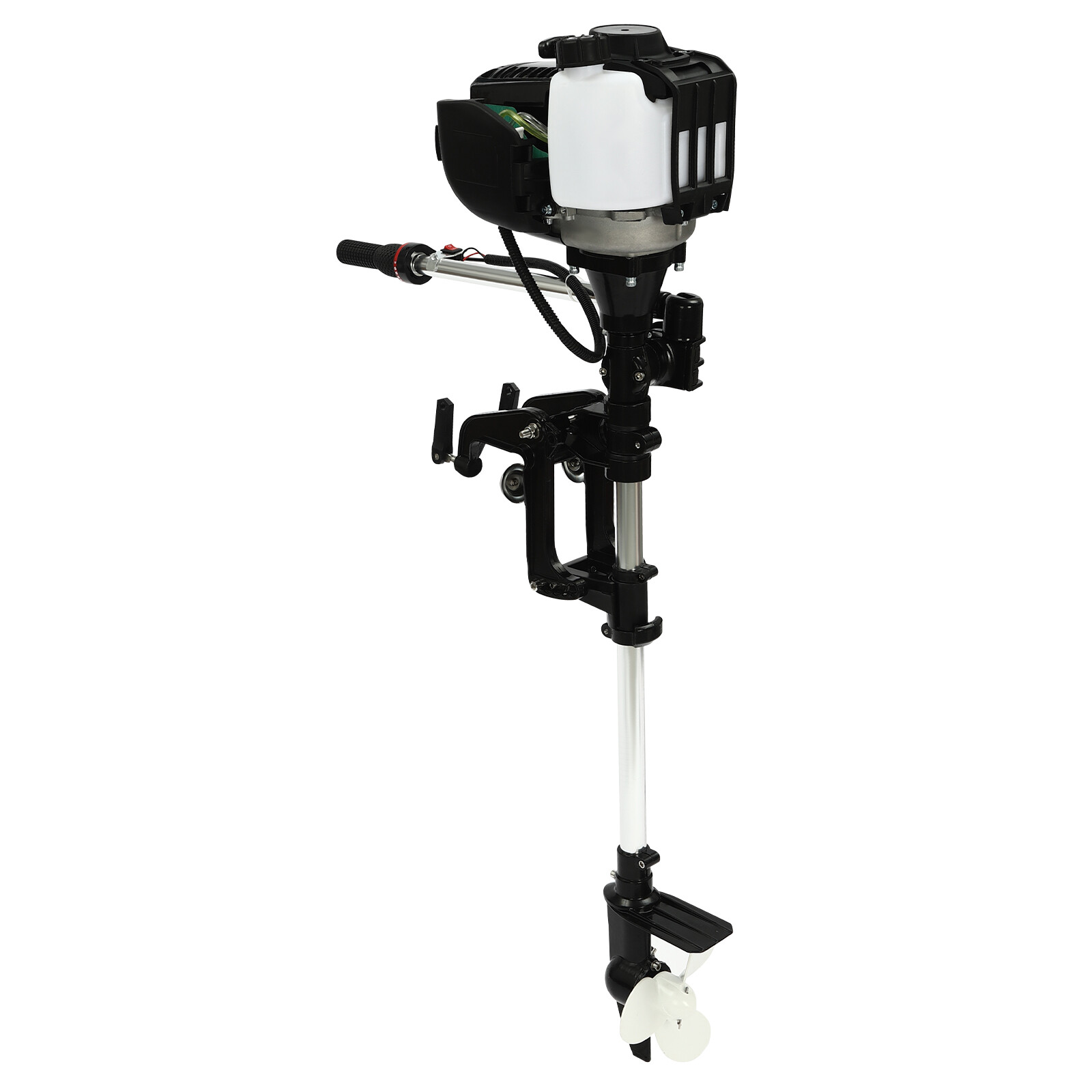 5.5HP 4 Stroke Outboard Motor Fishing Boat Engine Gasoline Air Cooling CDI 65cc