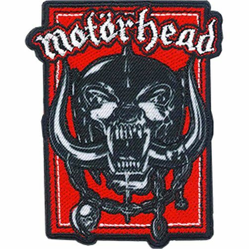 MOTORHEAD - WARPIG IN RED - EMBROIDERED PATCH - BRAND NEW - MUSIC 5173