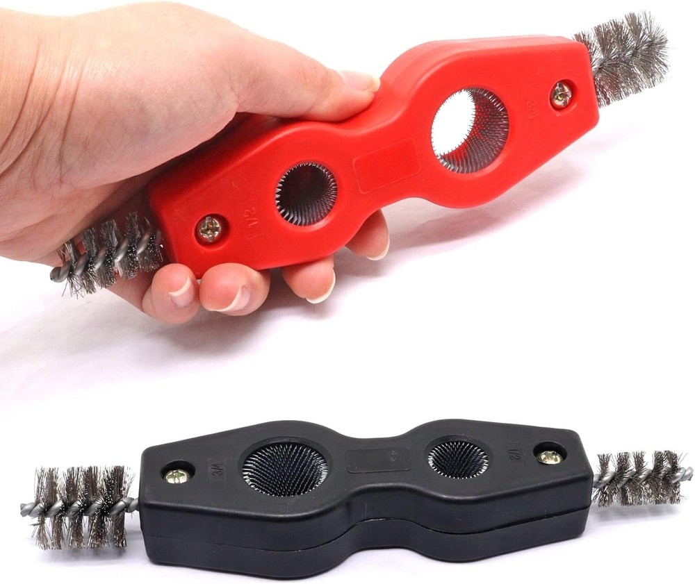 2 Pack 4-in-1 Copper Pipe Cleaner Set - Essential for Plumbers and DIY Projects