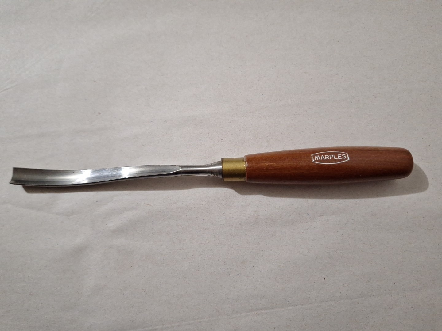 Marples M60A carving tools set in box, 6-piece used set