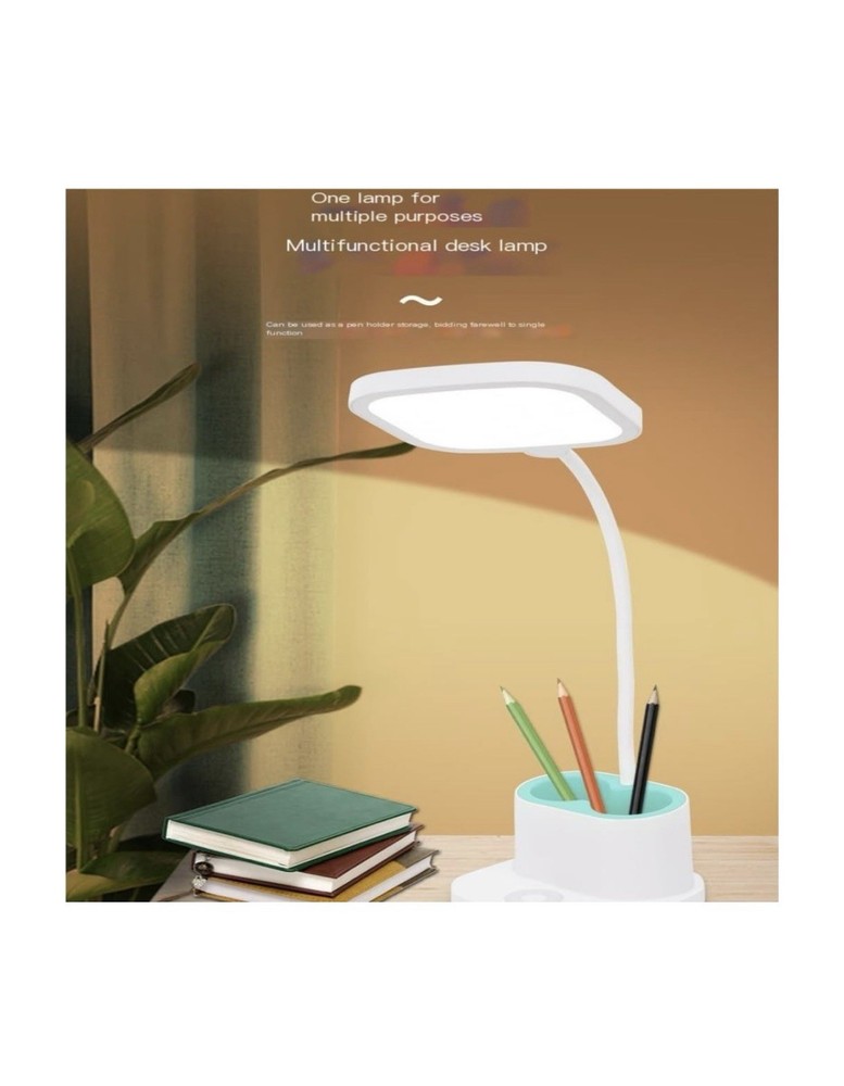 Desktop Lamp Table Lamp Desktop Storage Pen Holder Touch Night Light