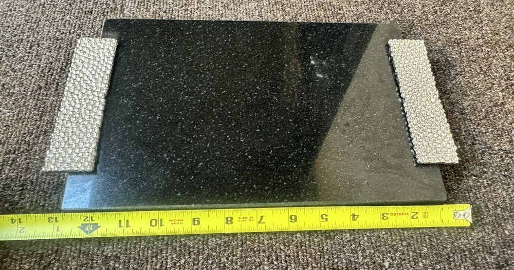 Michael Aram Molten Cheeseboard Black/Silver