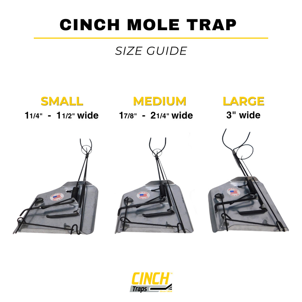 3 medium gopher traps : Professional-Grade, Heavy-Duty Reusable Trap System