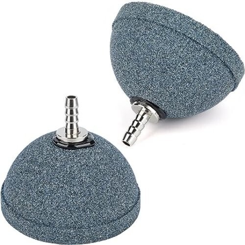 Aquarium Bread Air Stone Bubble Diffuser Release Tool 2 Inch for Air Pumps 2PCS