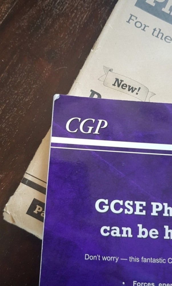 GCSE AQA Physics CGP Bundle- revision guide, revision & practice (&papers) exam