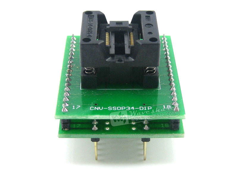 SSOP28 TO DIP28 SSOP28 IC Test Socket Programming Adapter for SSOP28 Package