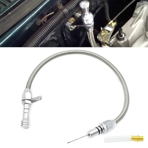 Silver Flexable Dipstick, Replacement for GM, Replacement for Chevy Trans