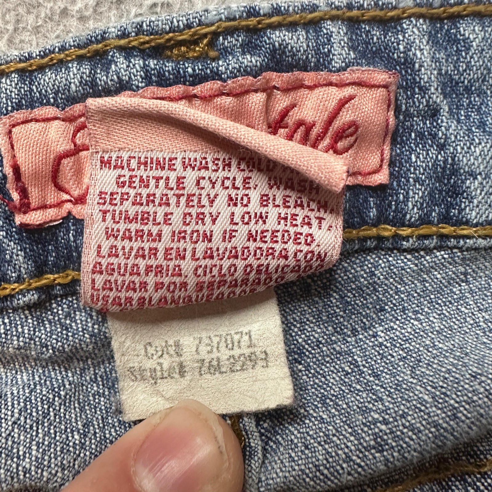 Aeropostale Jeans Womens 13/14 Blue Bootcut Medium Wash Stretch Denim Y2K Style