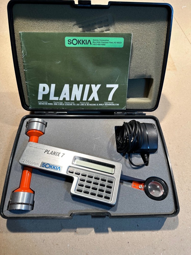 Planix 5 and Planix 7 planimeters pre-owned