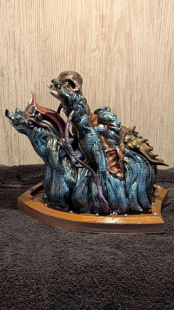 Eastern Dragon Trophy Wallmount - 3D Printed