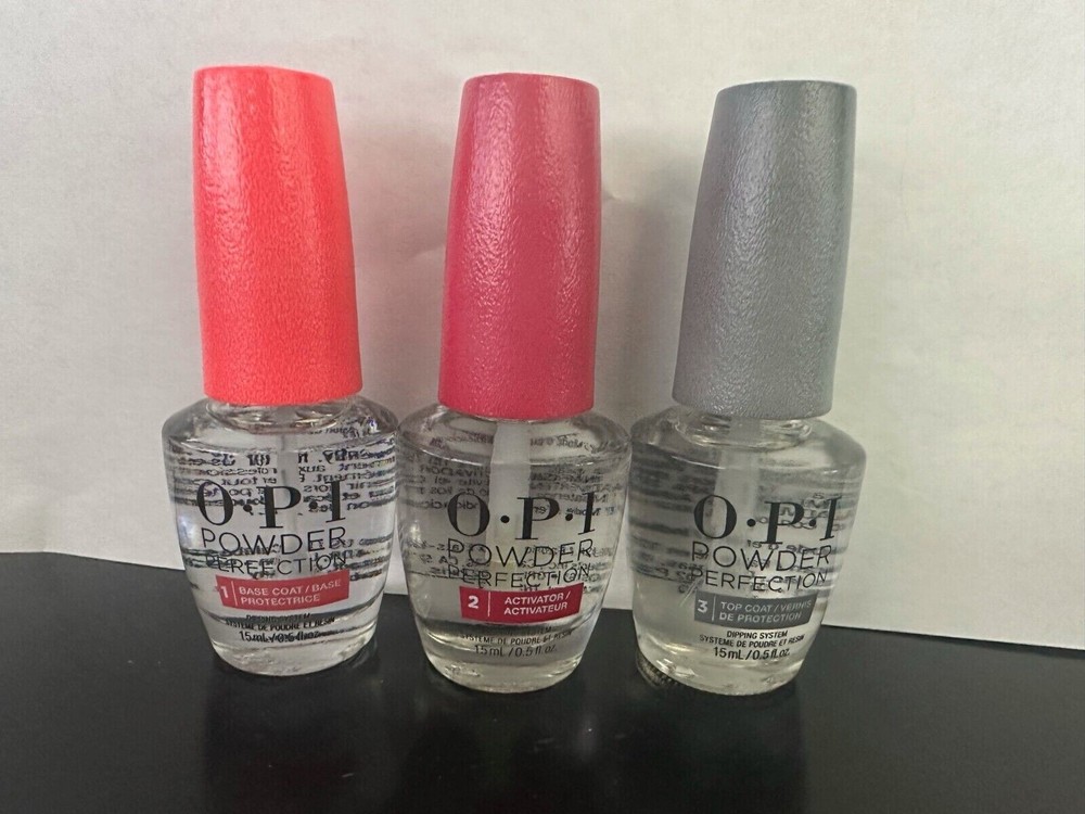 OPI DIP System Liquid Essentials Full set 3pcs Brand new Bottle 2023