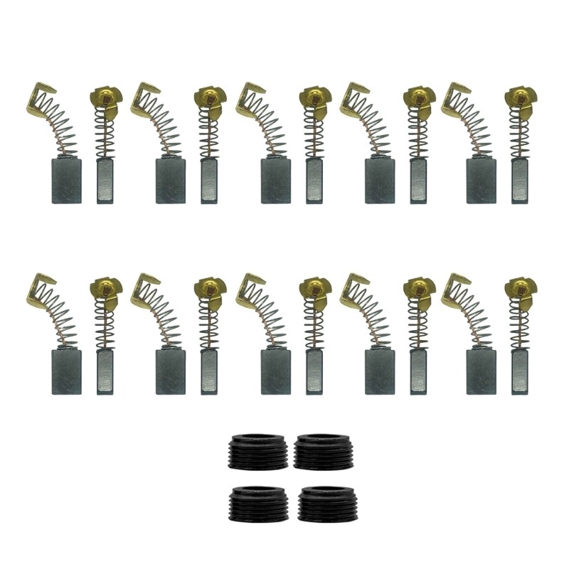 20Pieces Electric Hammer Brushes Copper Component Easy Replacement
