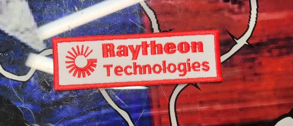 EMBROIDERED RAYTHEON TECHNOLOGIES PATCH (Please Read Ad)
