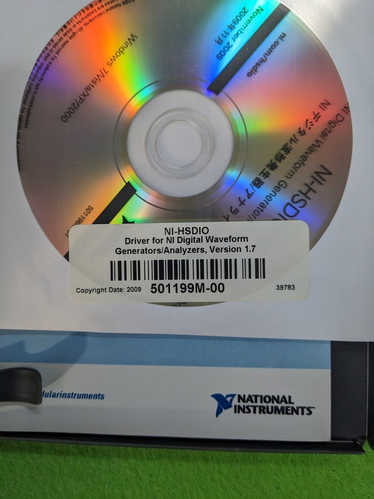 National Instruments NI-HSDIO SOFTWARE