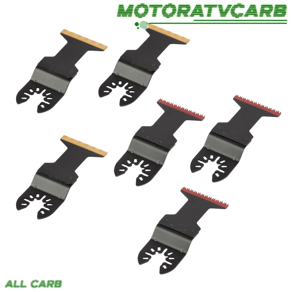 ALL-CARB 35PCS Multitool Blades Titanium Oscillating Tool Quick Saw Blades